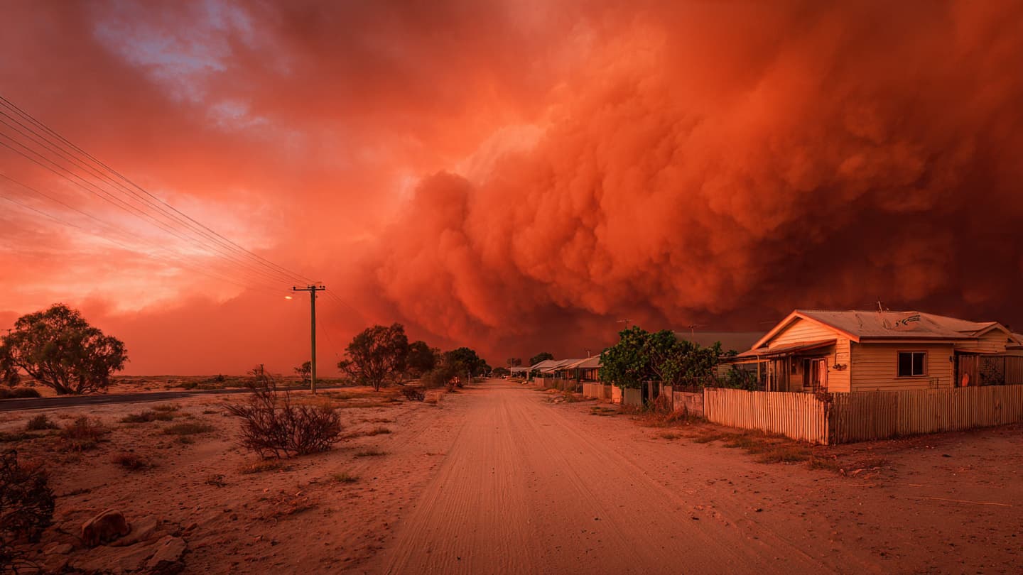 Why Australia’s Sky Turned Blood Red Overnight