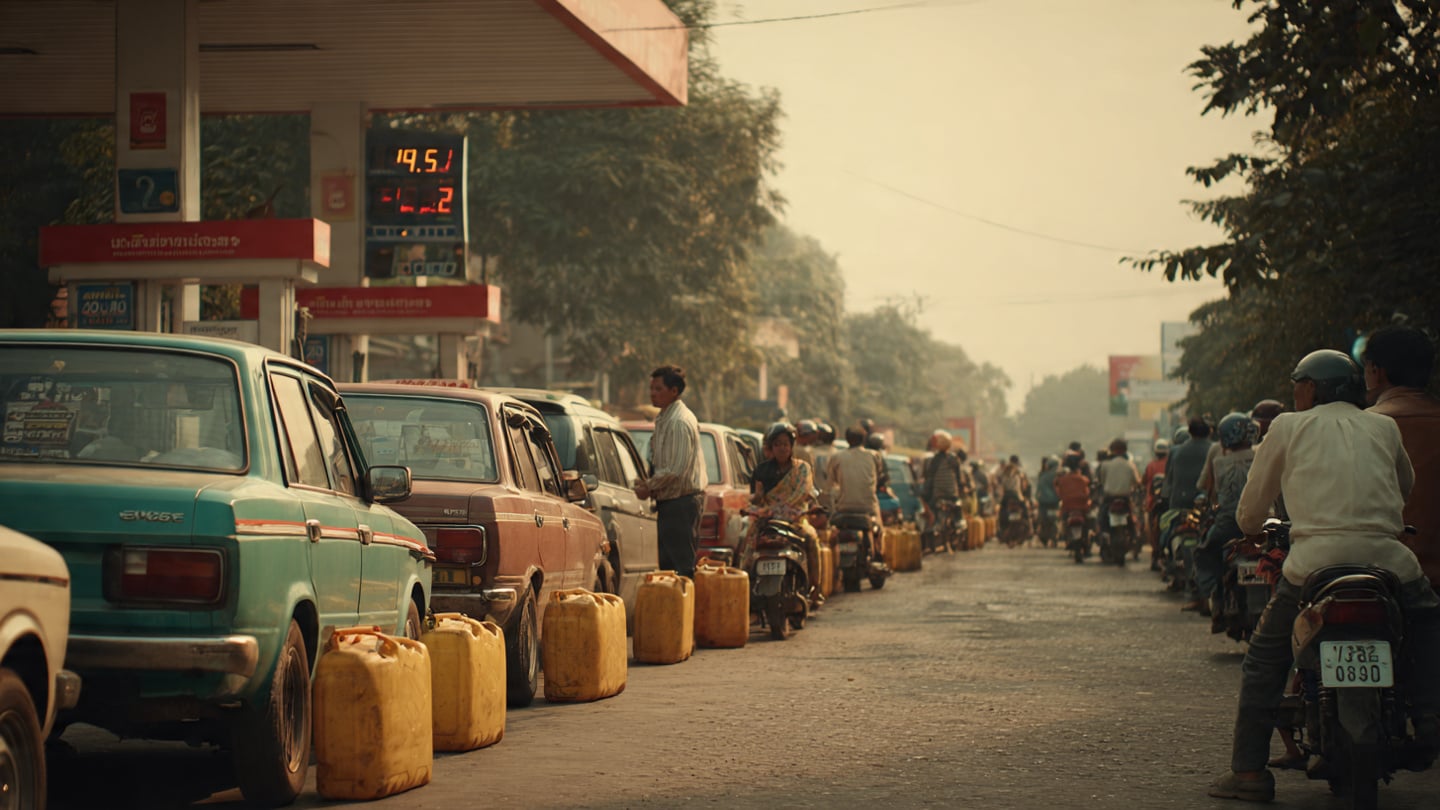Myanmar Fuel Crisis Deepens as Iran War Shocks Trade