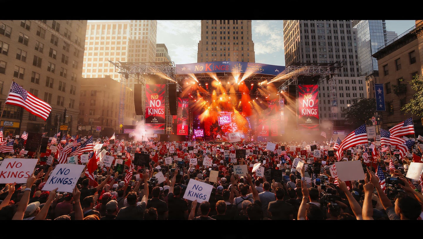 No Kings Protests Draw Massive Crowds Across America