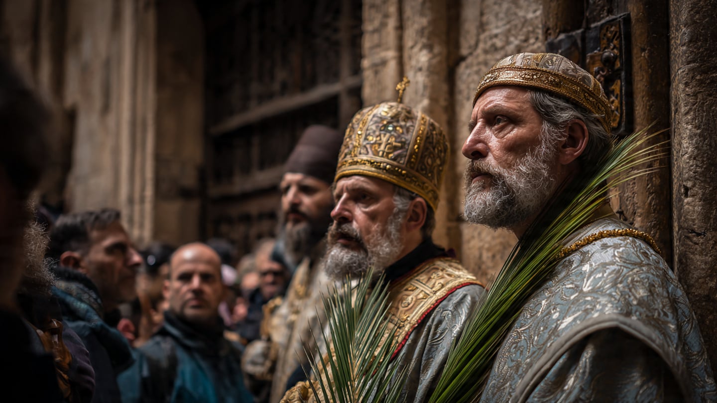 Palm Sunday Tensions at Jerusalem’s Holiest Church