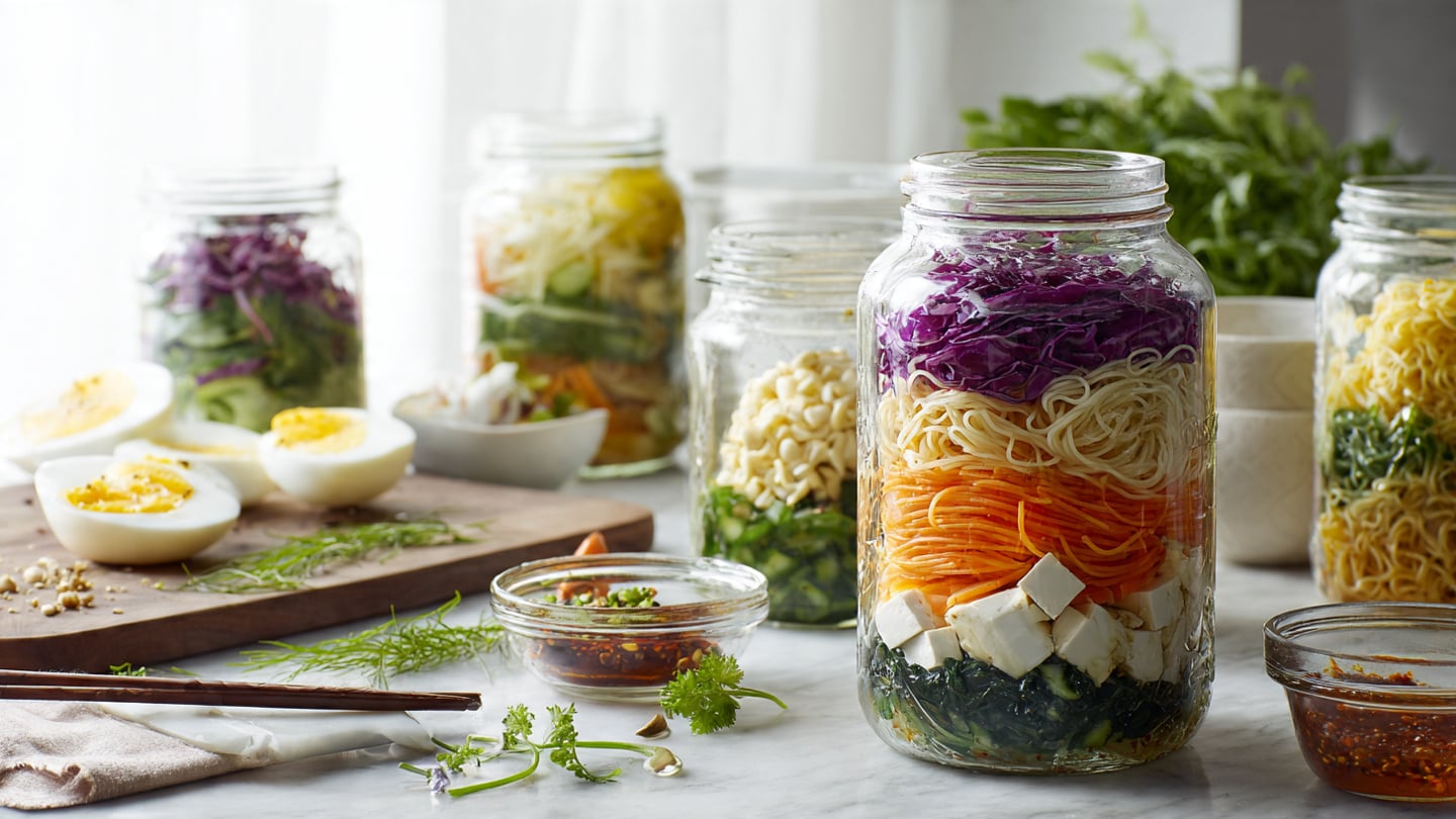 Why Viral Noodle Jars Are the Ultimate Lunch Hack